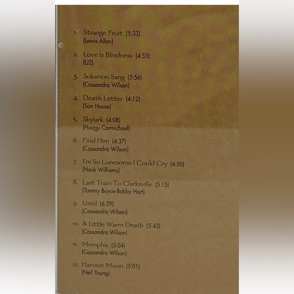 CASSANDRA WILSON: New Moon Daughter (CD, 1995, Jazz Vocals, Blue Note) - Picture 4 of 12